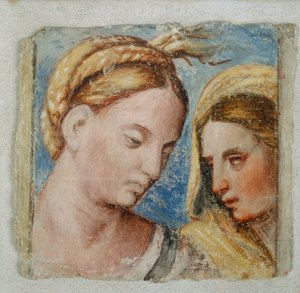 Deux têtes féminines - Pomponio Amalteo